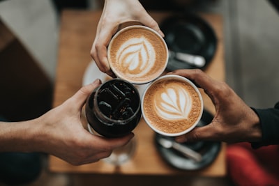 Freshly brewed coffee at Cosy Cafe Harleston